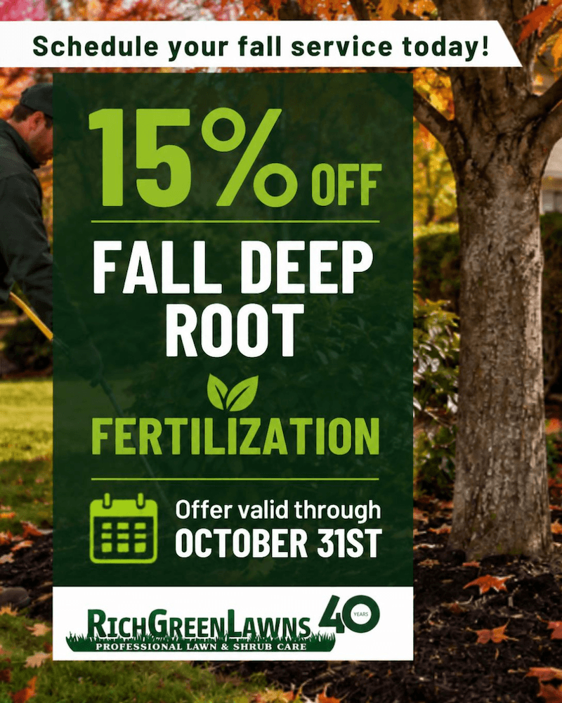 Fall Deep Root Fertilization Offer